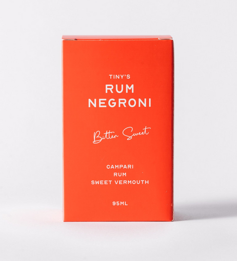 Rum Negroni Bottled Cocktail